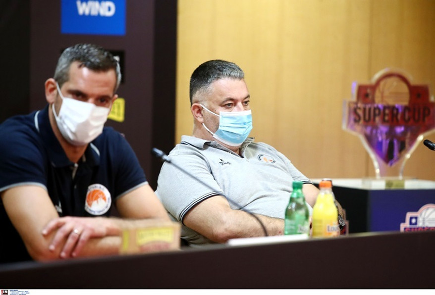 Super Cup: &quot;Δεν έχουμε πλεονέκτημα&quot; συμφώνησαν Παπανικολόπουλος, Βασιλόπουλος