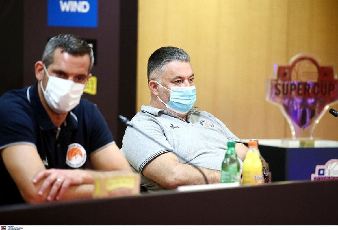 Super Cup: &quot;Δεν έχουμε πλεονέκτημα&quot; συμφώνησαν Παπανικολόπουλος, Βασιλόπουλος