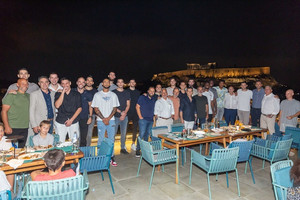 Εθνική: Χαλαρή νυχτερινή έξοδος στο κέντρο πριν από τα επίσημα (pic)