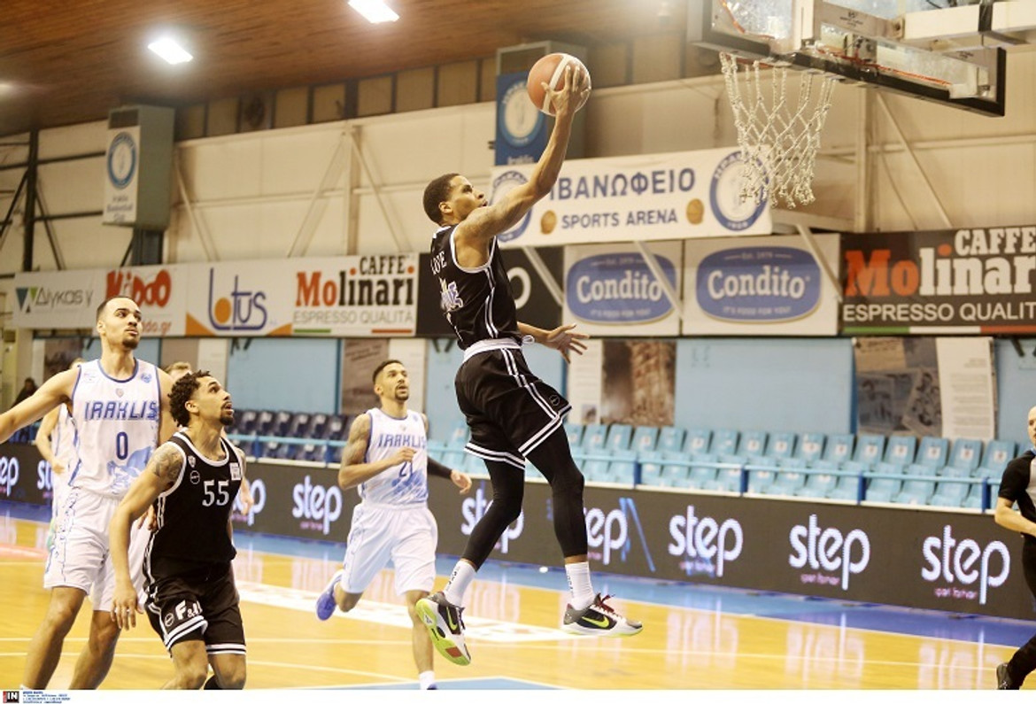 Στους &quot;4&quot; με... Λοβ ο ΠΑΟΚ 63-61 τον Ηρακλή στο Ιβανώφειο!