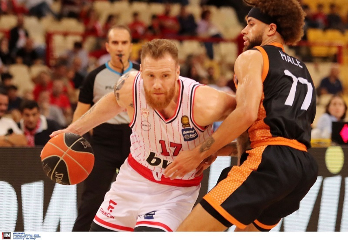 Live Streaming: Ολυμπιακός-Προμηθέας Πάτρας 92-75 (τελικό)