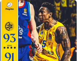 Με Λι και Χορντ η Μακάμπι 93-91 την Εφές - &quot;Διπλό&quot; της Ζαλγκίρις στην Μπολόνια (vids)
