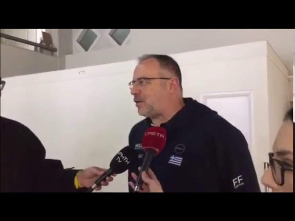 Στην Κρήτη η Εθνική - Σκουρτόπουλος: Έτοιμοι την Πέμπτη (video &amp; pics)