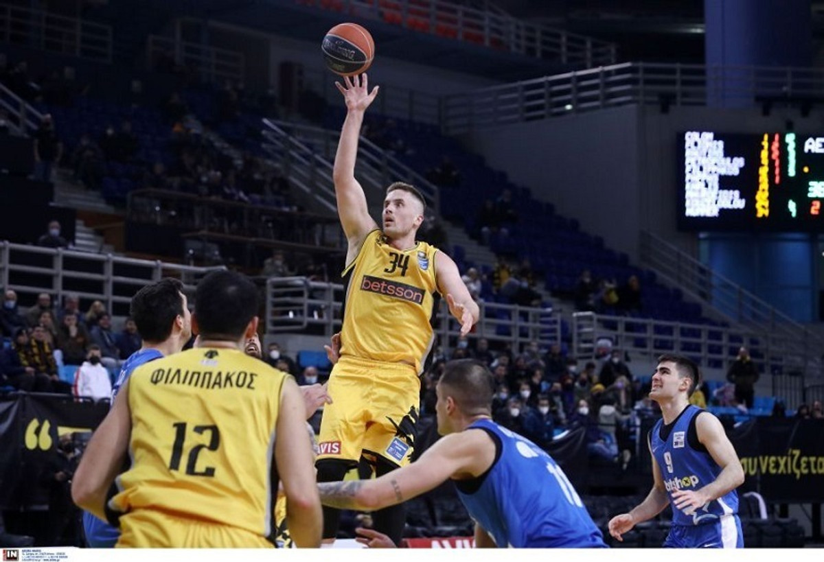 ΑΕΚ-Ιωνικός 92-75: Τα highlights της αναμέτρησης (vid)