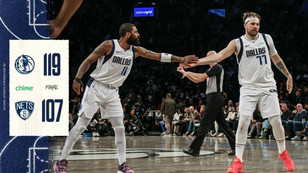 Νετς-Μάβερικς 107-119: Αχτύπητο το δίδυμο Ντόντσιτς-Ίρβινγκ με 71 πόντους