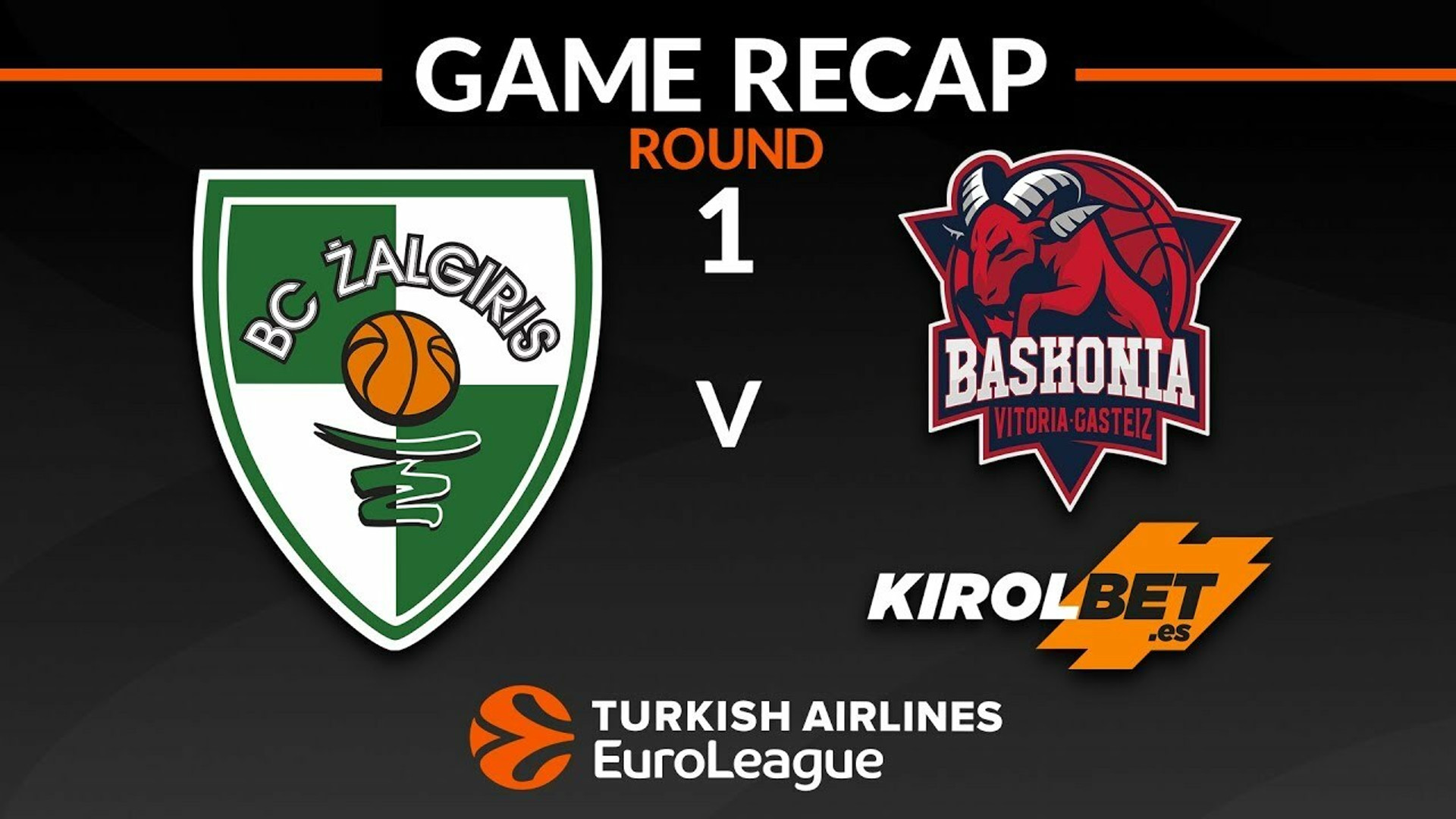 Τα highlights του Ζαλγκίρις-Μπασκόνια 79-87 (video)