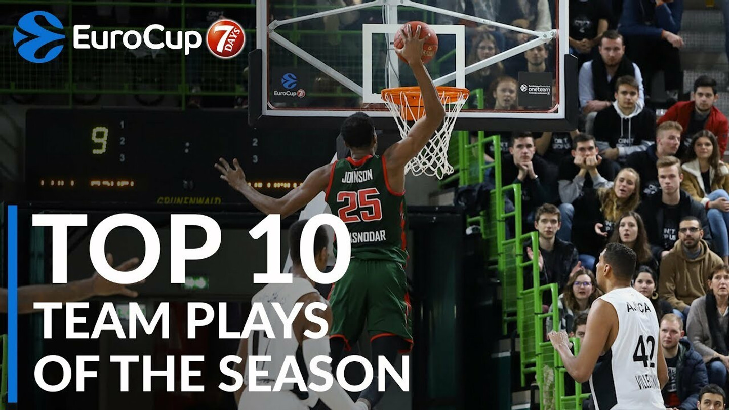 Ο Τζατζουάν Τζόνσον στην κορυφή του Top-10 του EuroCup (video)