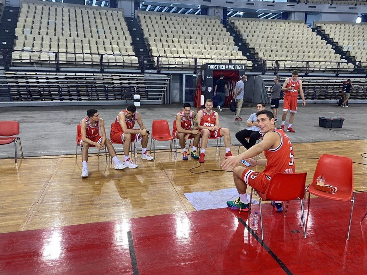 Ολυμπιακός: Οι backstage φωτογραφίες της Media Day