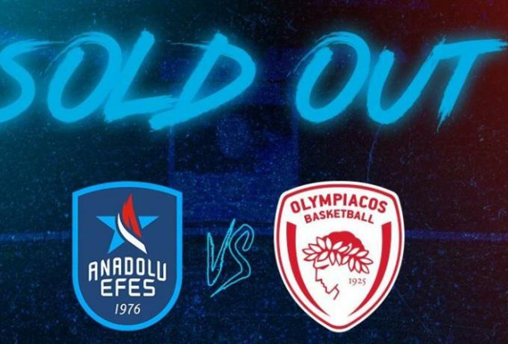 Sold out το Αναντολού Εφές-Ολυμπιακός της 6ης Μαρτίου (pic)