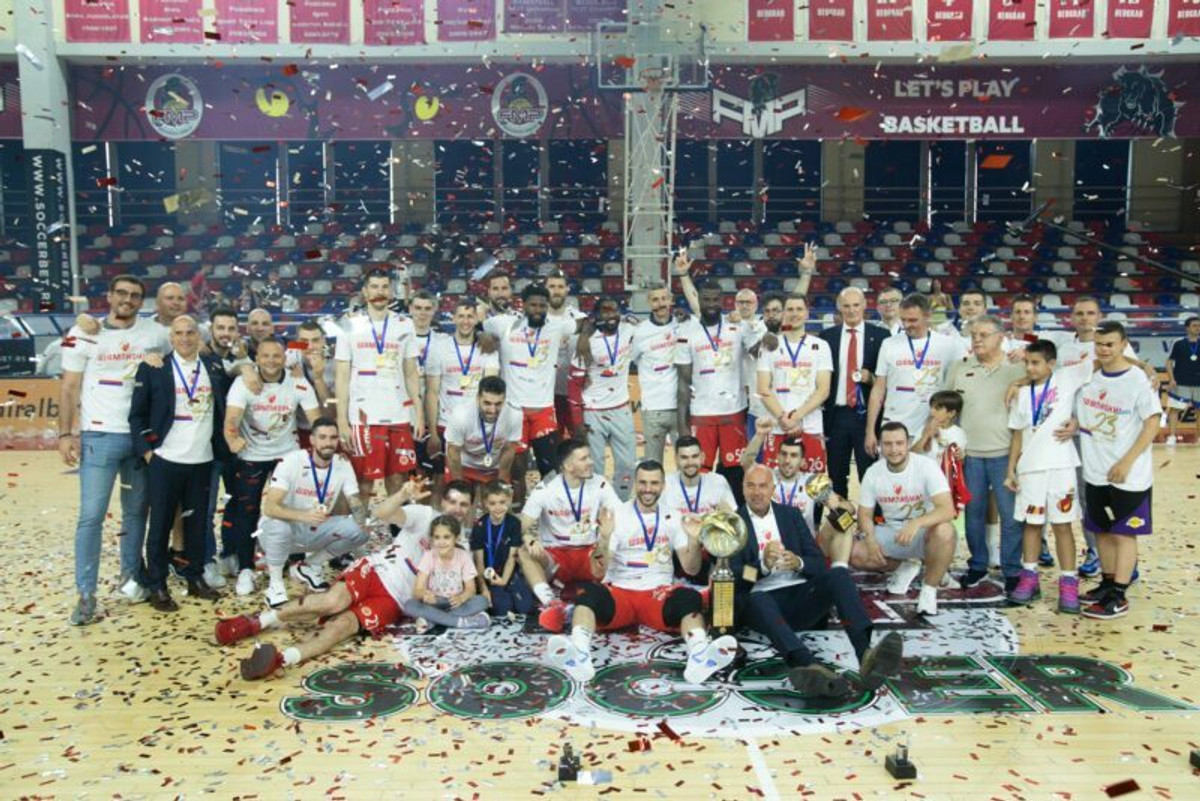 Πρωταθλητής Σερβίας ο Ερυθρός Αστέρας, 82-72 και 2-0 την FMP (pics)