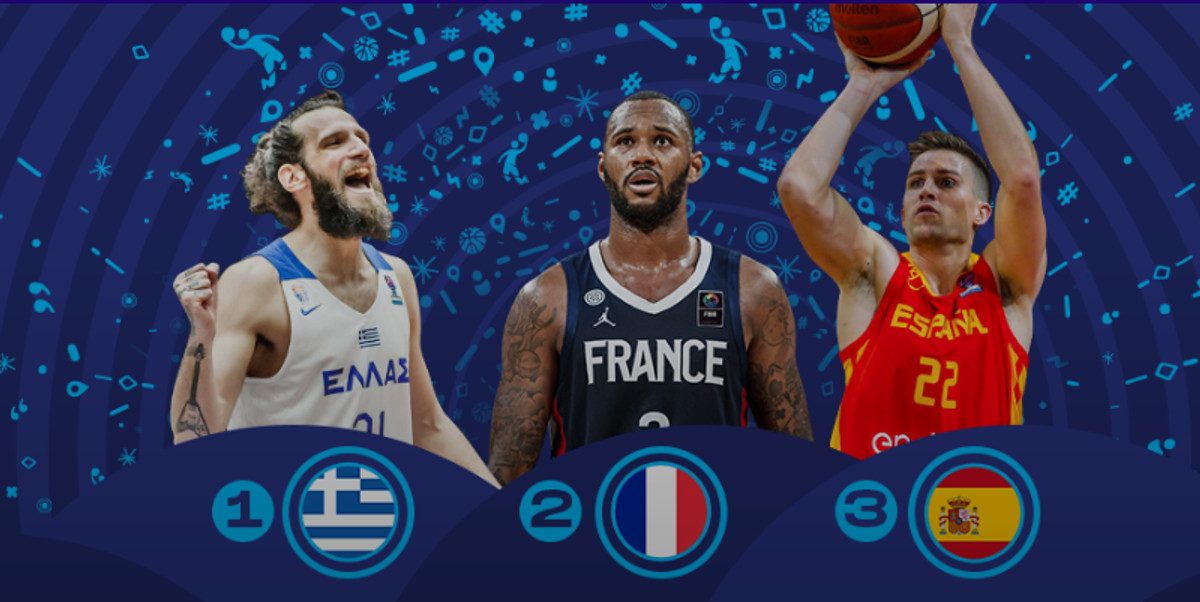 Power Rankings FIBA EuroBasket 2022: Στο Νο1 η Ελλάδα! (pics)