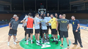 Άρης: Η πρωινή προπόνηση στην Kalnapilio Arena (pics)