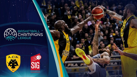 Έτσι νίκησε η ΑΕΚ 78-69 τη Στρασμπούρ