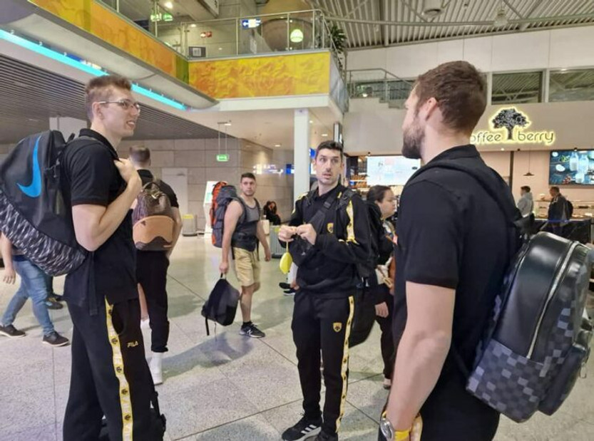 ΑΕΚ: Στην Ιταλία για τον αγώνα με τη Ρέτζιο Εμίλια (pics)