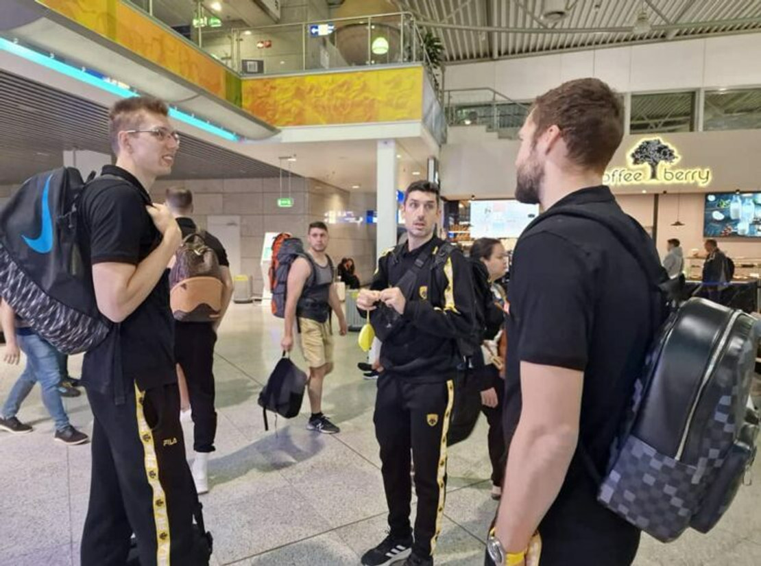 ΑΕΚ: Στην Ιταλία για τον αγώνα με τη Ρέτζιο Εμίλια (pics)