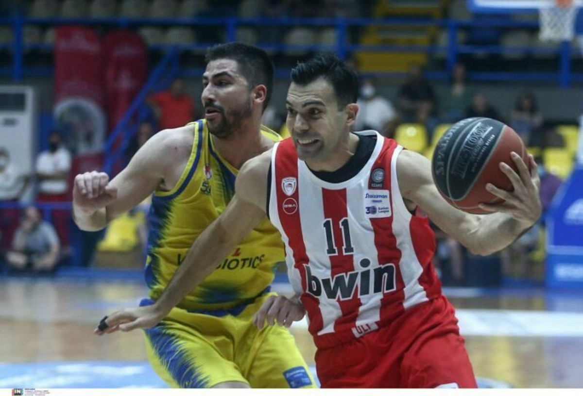 Περιστέρι-Ολυμπιακός 57-92: Τα highlights της αναμέτρησης (vid)