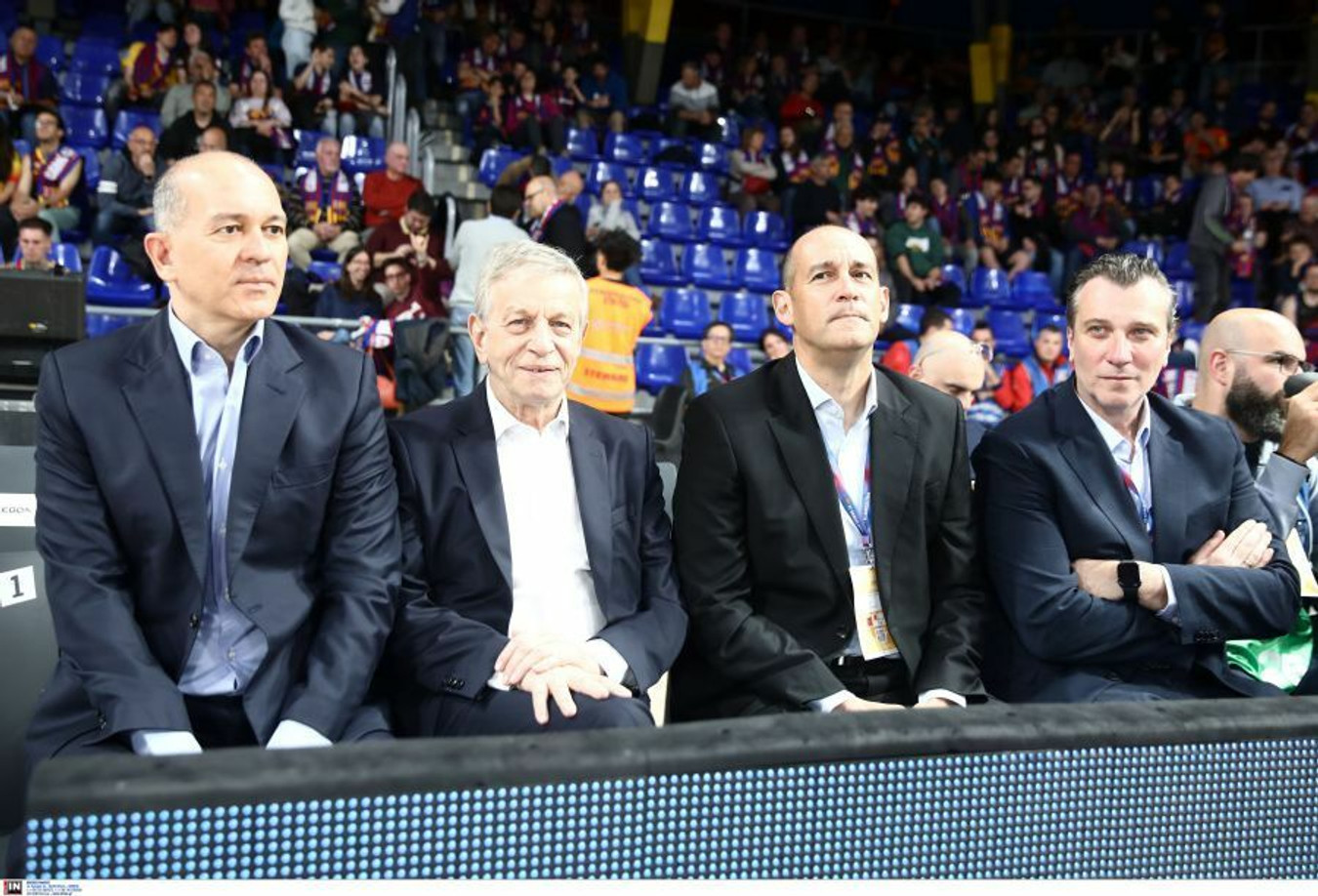 Μπαρτσελόνα-Ολυμπιακός: Η photo gallery από το Παλάου Μπλαουγκράνα