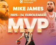 Euroleague: MVP ο Μάικ Τζέιμς!
