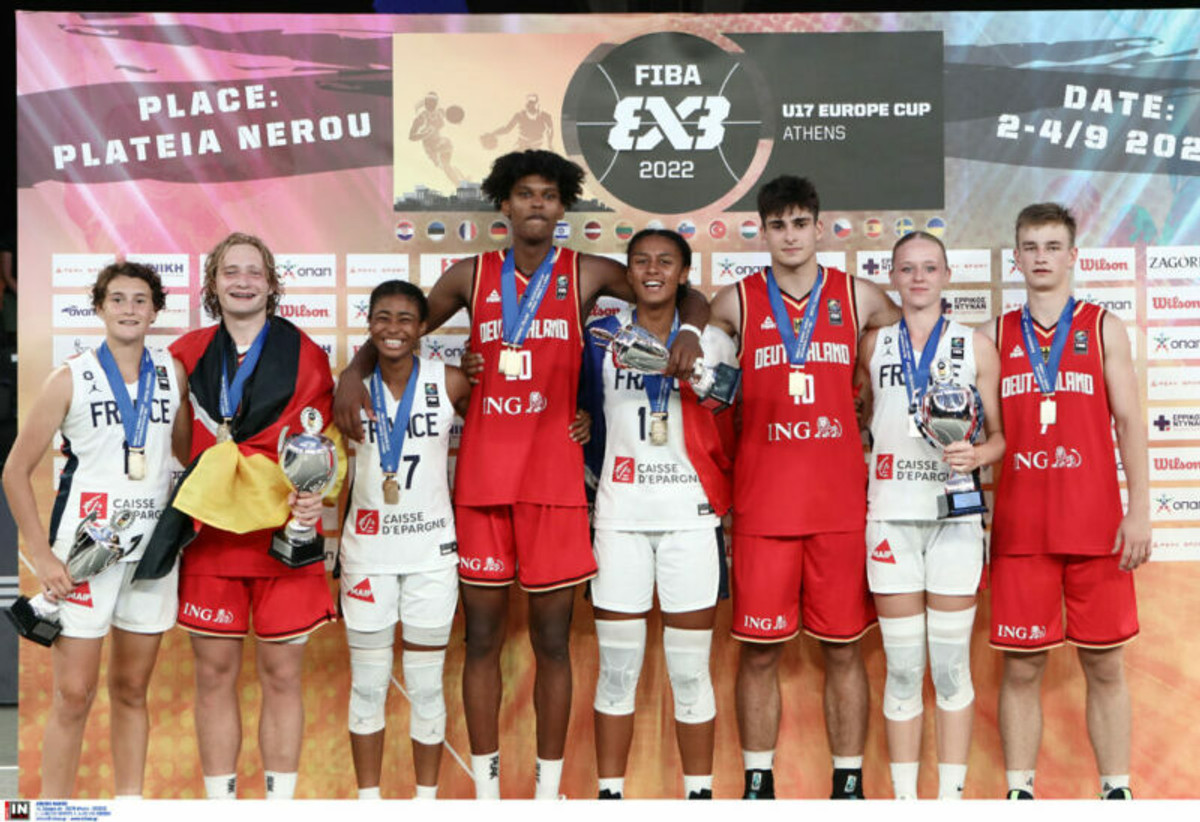 3×3 U17 Europe Cup: Χρυσό μετάλλιο για Γερμανία και Γαλλία (pics, vid)