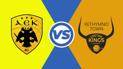 ΑΕΚ-Ρέθυμνο Cretan Kings 84-83: Τα highlights από ΕΣΑΚΕ και COSMOTE TV (vids)