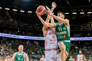 LKL: Με &quot;κατοστάρα&quot; το 1-0 η Ζαλγκίρις, 108-93 τη Ρίτας Βίλνιους (vids)