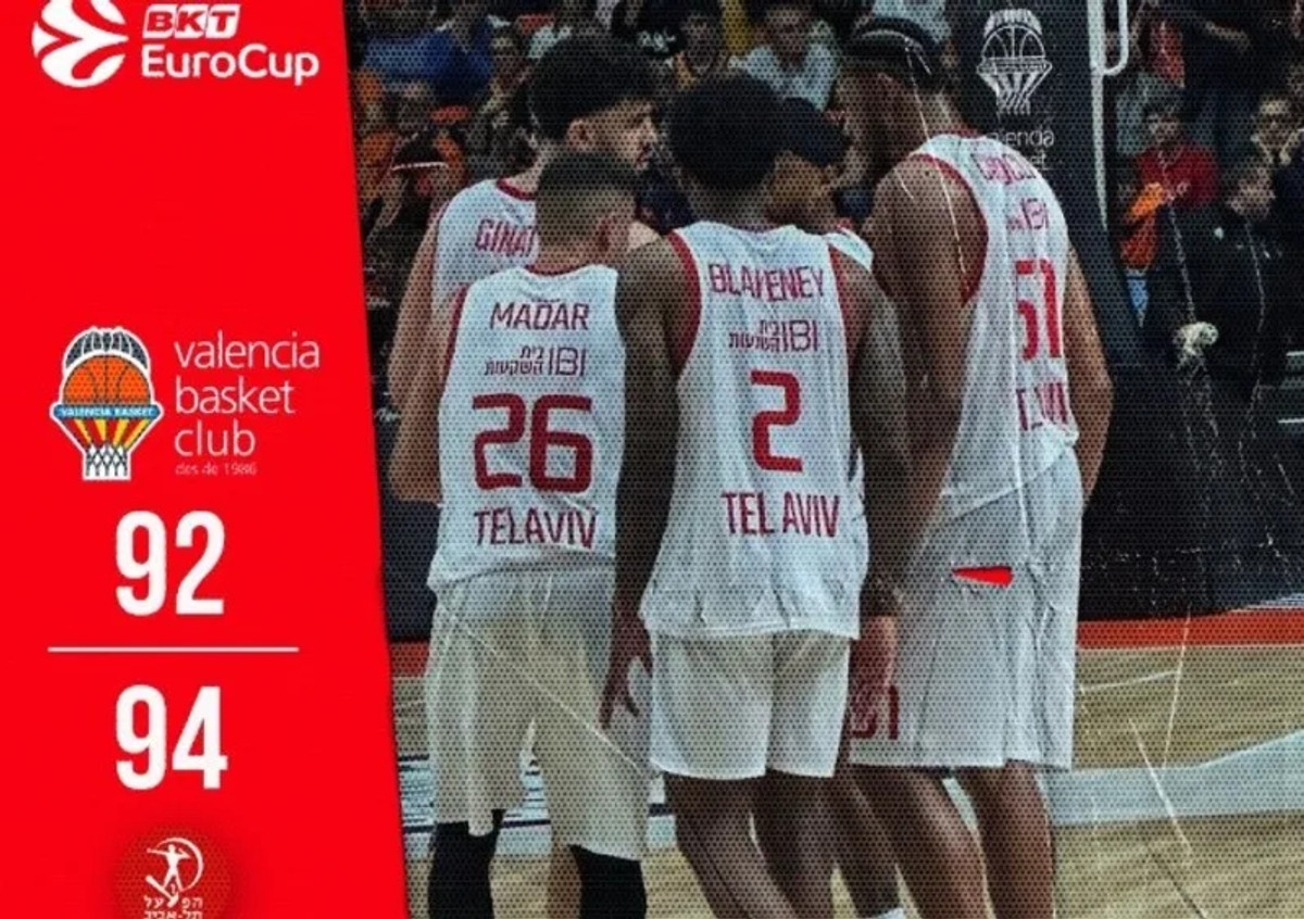 Στους τελικούς του EuroCup η Χάποελ του Ιτούδη, 94-92 και 2-1 στη Βαλένθια!