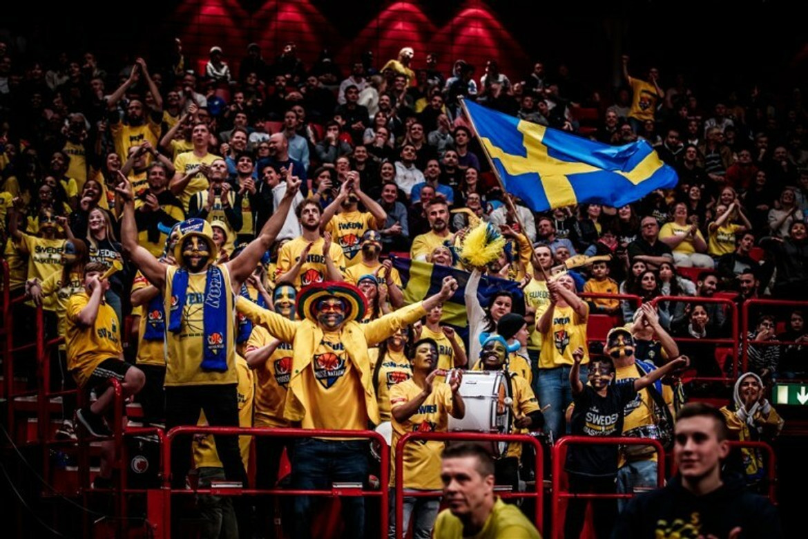 Προκριματικά Eurobasket 2021: Ρεκόρ προσέλευσης στη Σουηδία, άνω του 80% η πληρότητα