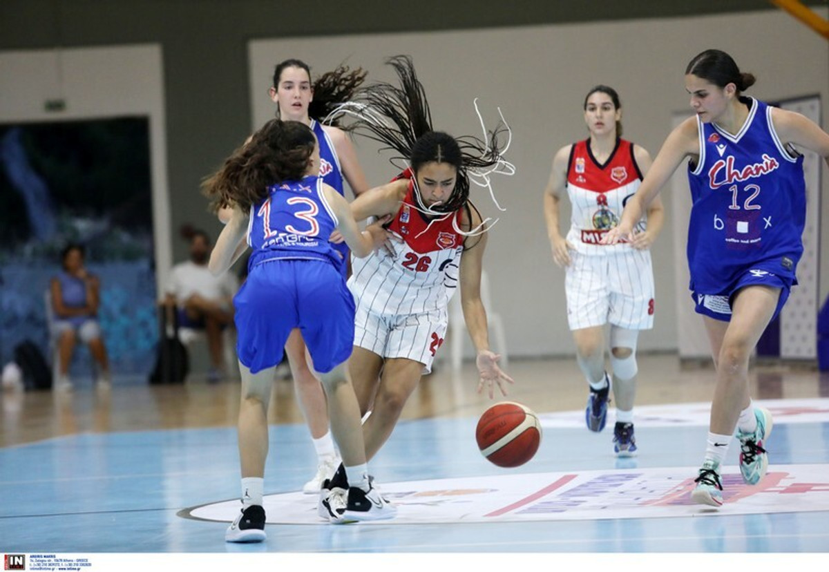 Πανελλήνιο Κορασίδων ΟΠΑΠ: Ο Κρόνος 56-34 τον ΟΑ Χανίων (gallery)