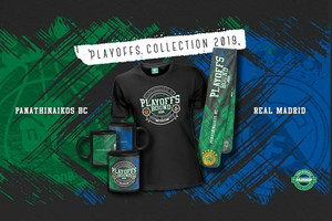 Παναθηναϊκός: Συλλεκτικά προϊόντα των Playoffs 2019