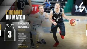 Βιλερμπάν-Λιμόζ 84-82: Με Ερτέλ στον τελικό Κυπέλλου