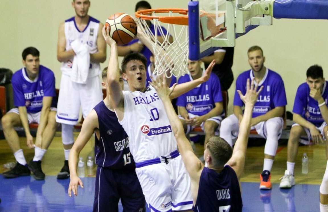 Φιλική νίκη για τους Έφηβους 91-63 τη Μεγάλη Βρετανία
