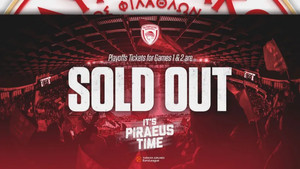 Oλυμπιακός: Sold out οι δύο πρώτοι προημιτελικοί!