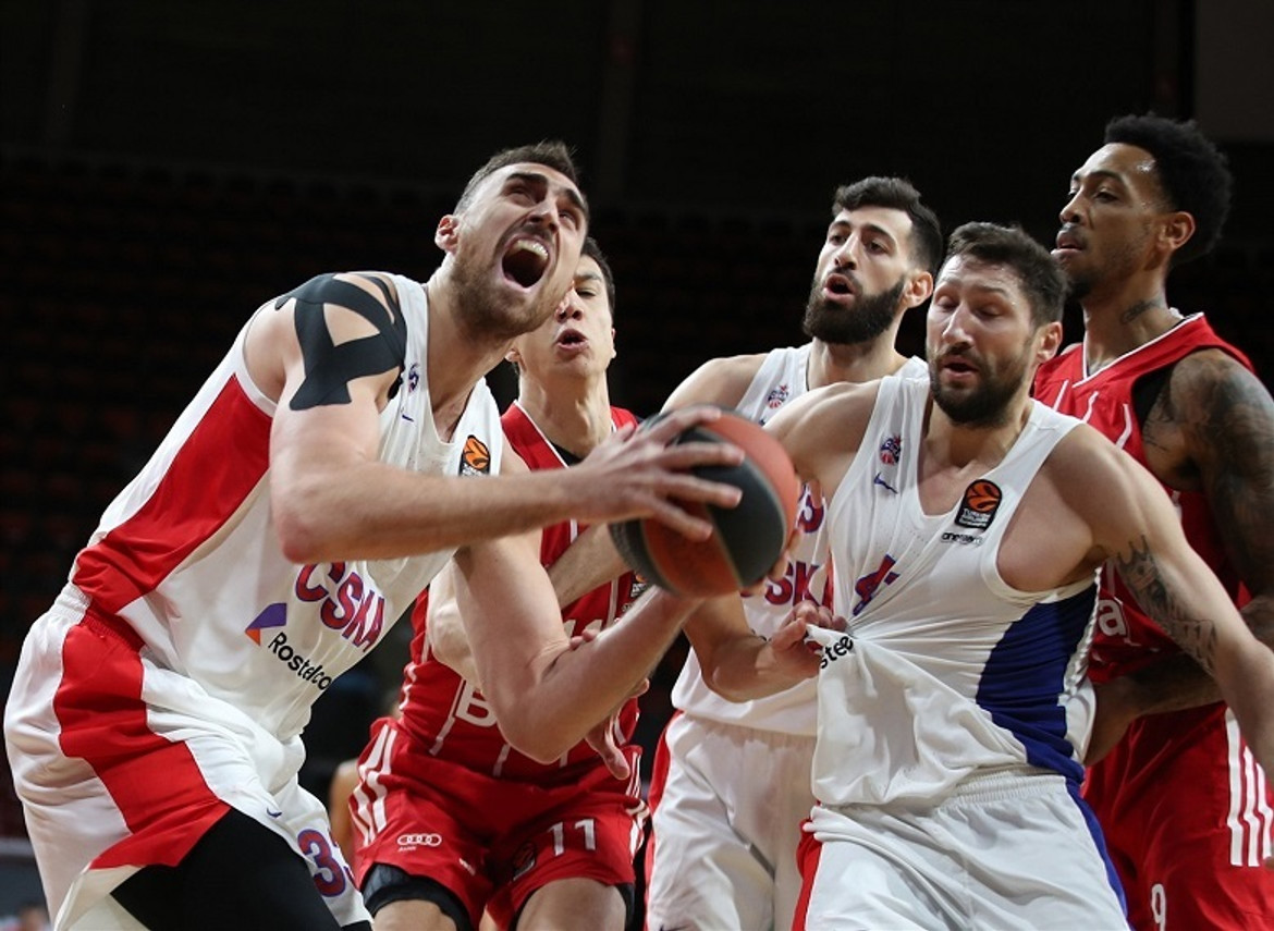 Με double double Μιλουτίνοβ η ΤΣΣΚΑ Μόσχας 89-81 την Μπάγερν στο Μόναχο