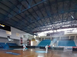 Κολοσσός Ρόδου: Απολύμανση στο κλειστό της Καλλιθέας (pics)