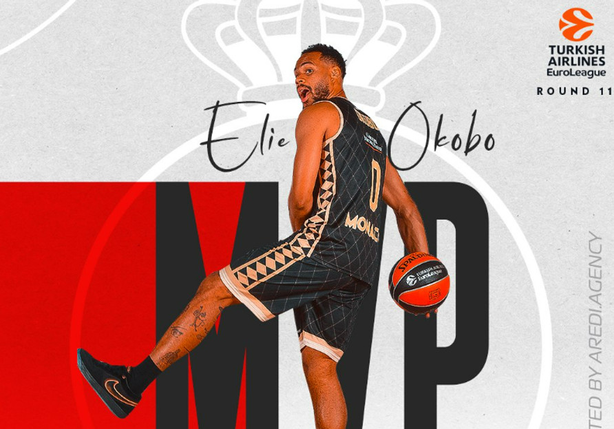 Ο Οκόμπο MVP της 11ης αγωνιστικής στη EuroLeague