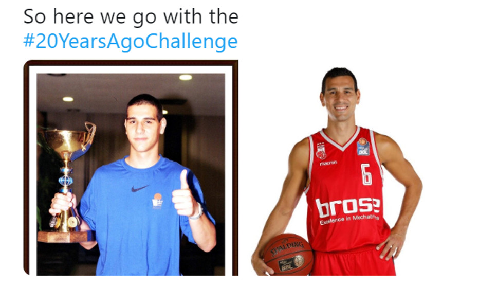 To 20 Years Challenge του Νίκου Ζήση σε απάντηση στη Μπάμπεργκ (pics)