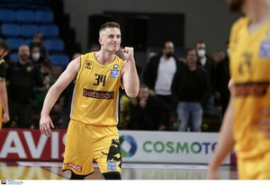 ΑΕΚ-Απόλλωνας Πάτρας 77-75: Τα highlights του αγώνα (video)