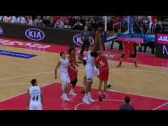 Μόνη στην κορυφή με τρομερό Ταβάρες η Ρεάλ, 85-70 την Σαραγόσα (video)