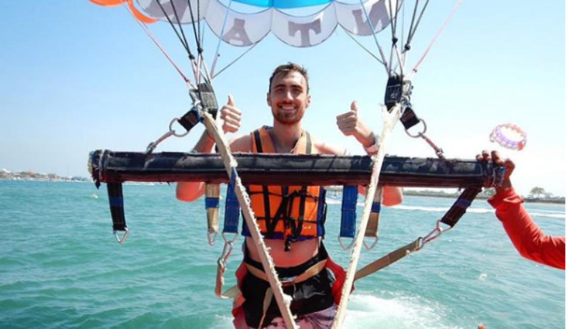 Extreme sports για τον Νίκολα Μιλουτίνοβ στις διακοπές του! (pic)