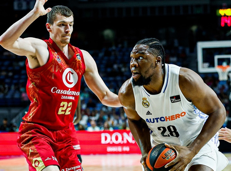 &quot;Τρόμαξε&quot; η Ρεάλ, χωρίς Ταβάρες αλλά λύγισε 93-86 τη Σαραγόσα