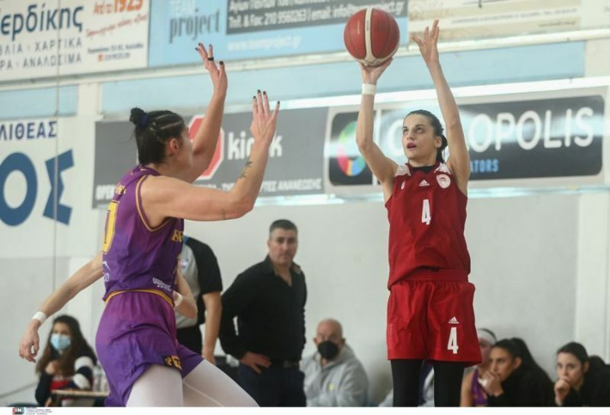 Α1 Γυναικών: Με 30άρα της Σταμολάμπρου ο Ολυμπιακός 84-69 τις Εσπερίδες (pics)