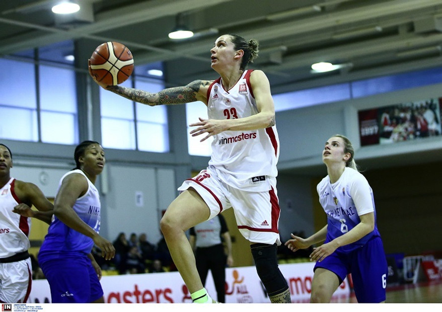 Α1 Γυναικών: Στο 19-0 ο Ολυμπιακός με 96-48 τη Νίκη Λευκάδας