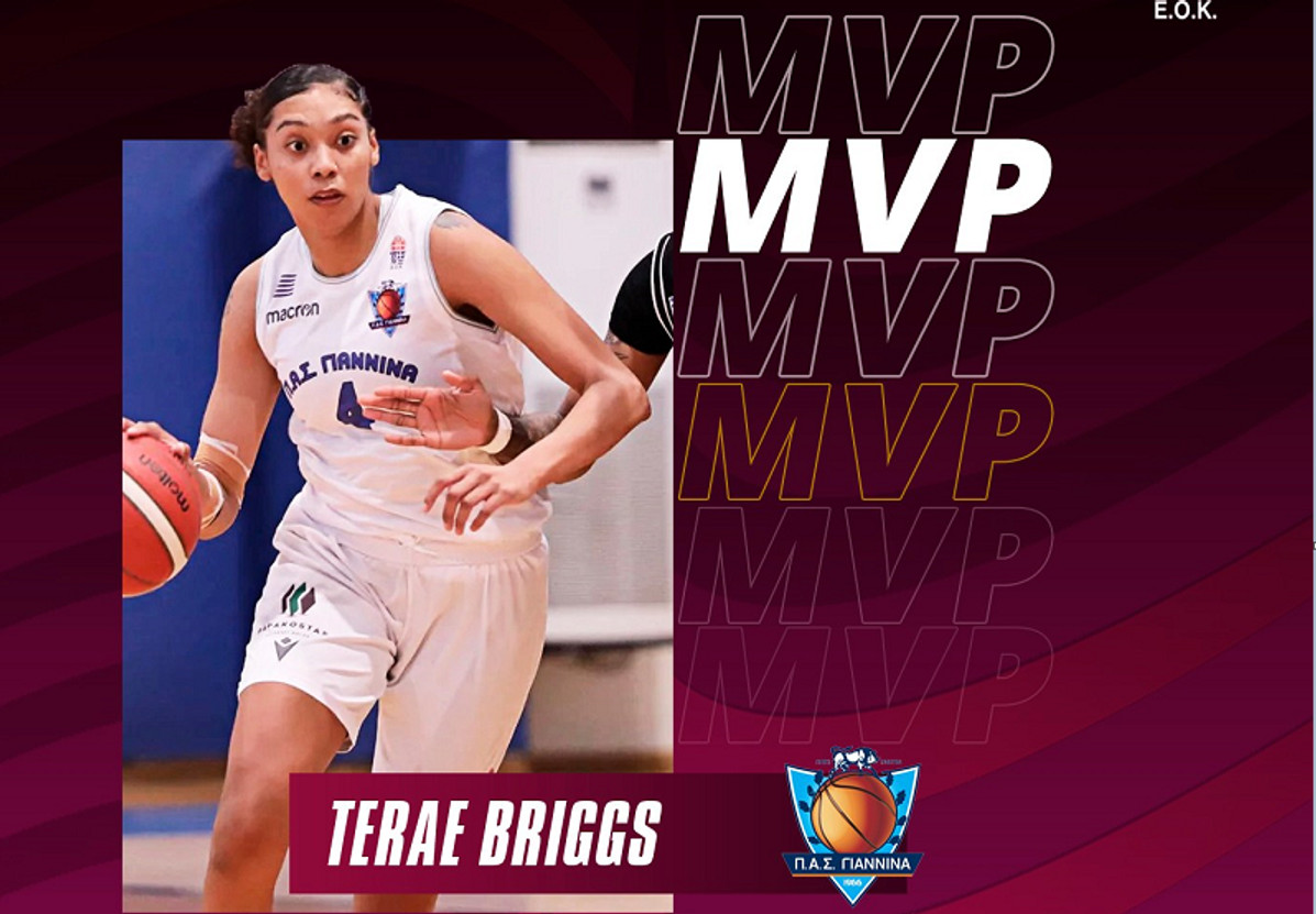 Α1 Γυναικών: Η Μπριγκς του ΠΑΣ Γιάννινα MVP της 11ης αγωνιστικής