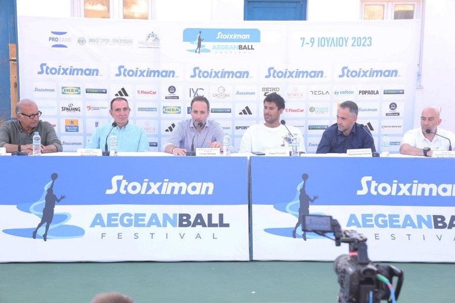 Έτοιμοι για το πρώτο "τζάμπολ" του Stoiximan AegeanBall Festival 2023