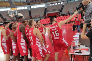 Ολυμπιακός: Η media day ενόψει της νέας EuroLeague (pics &amp; vids)