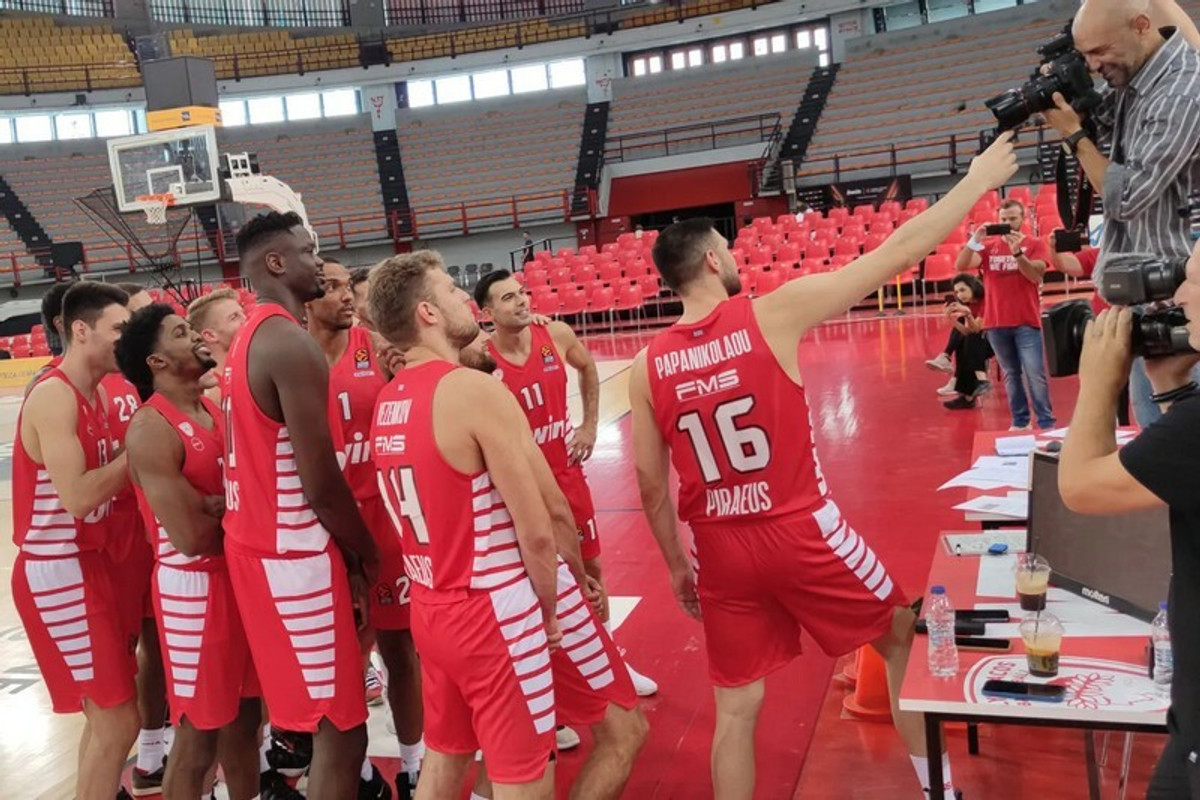 Ολυμπιακός: Η media day ενόψει της νέας EuroLeague (pics &amp; vids)