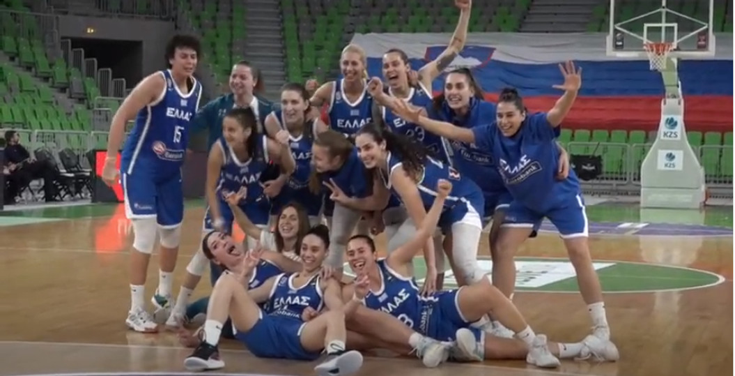 Εθνική Γυναικών: Το video των πανηγυρισμών και τα highlights του αγώνα!