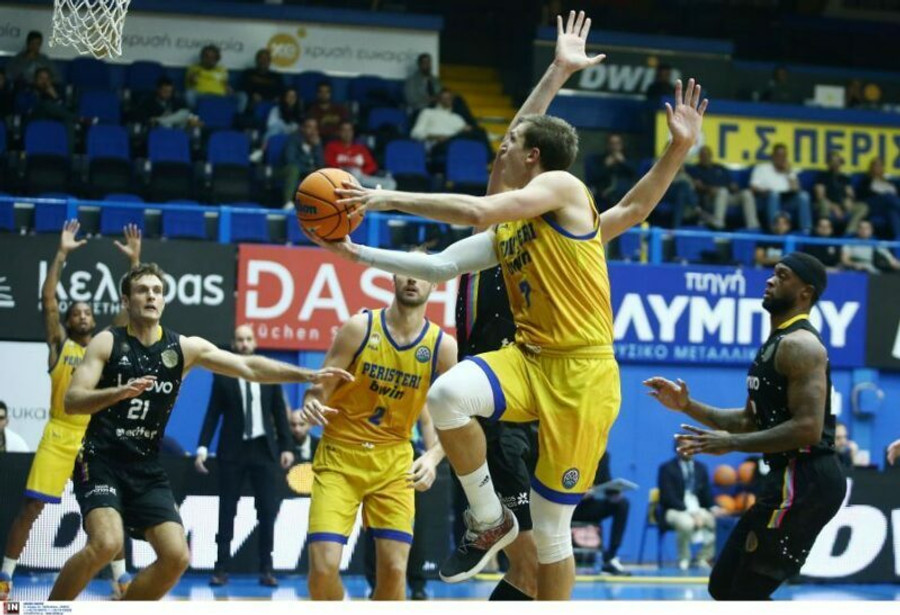 Κυρίαρχο το Περιστέρι έκανε το 2/2 στο BCL, 88-81 την Τενερίφη
