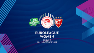EuroLeague Γυναικών: Στο Βελιγράδι με Ερυθρό Αστέρα και Σέπσι ο Ολυμπιακός