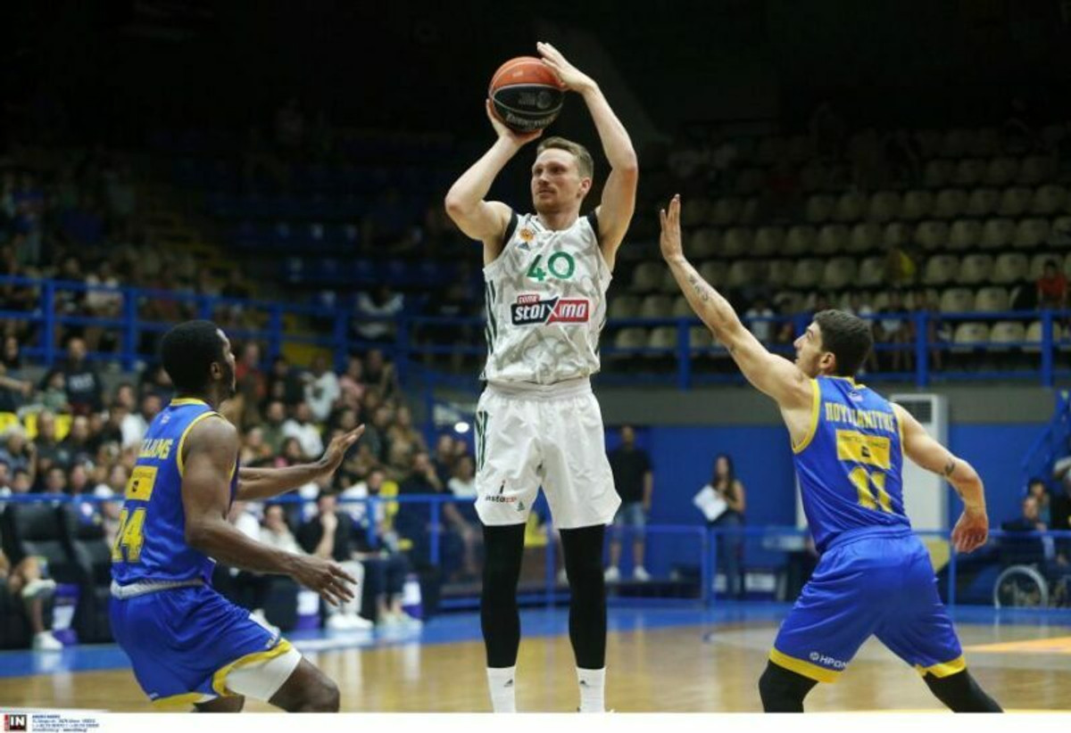 Περιστέρι-Παναθηναϊκός 75-84: Πάτησε το &quot;γκάζι&quot; στο τέλος